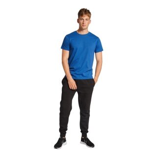 hummel Freizeit-Tshirt hmlRED Basic (Baumwolle) Kurzarm blau Herren