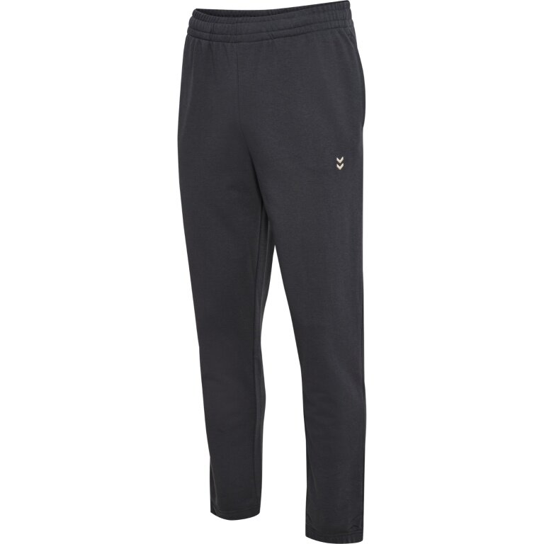 hummel Freizeithose hmlPULSE Sweat Pant (Baumwolle, hoher Tragekomfort) lang dunkelgrau Herren