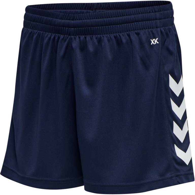 hummel Sporthose hmlCORE XK Poly Shorts (robuster Doppelstrick, ohne Seitentaschen) Kurz marineblau Kinder