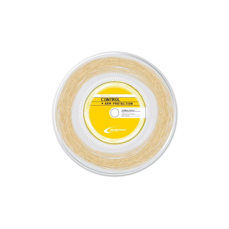 IsoSpeed Tennissaite Control New (Kontrolle+Armschonung) natur 200m Rolle