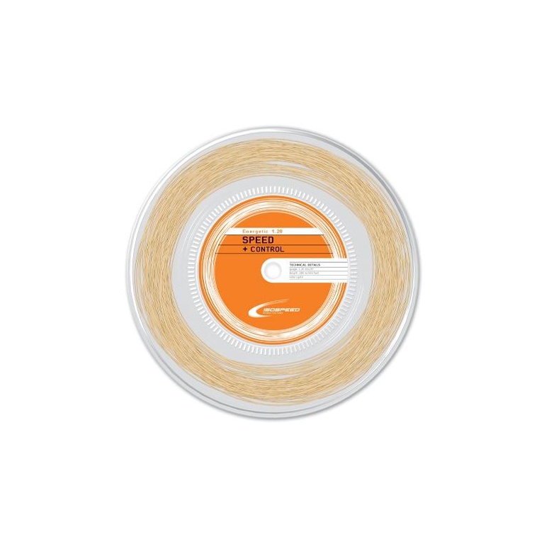 IsoSpeed Tennissaite Energetic (Power+Kontrolle) gelbgold 200m Rolle