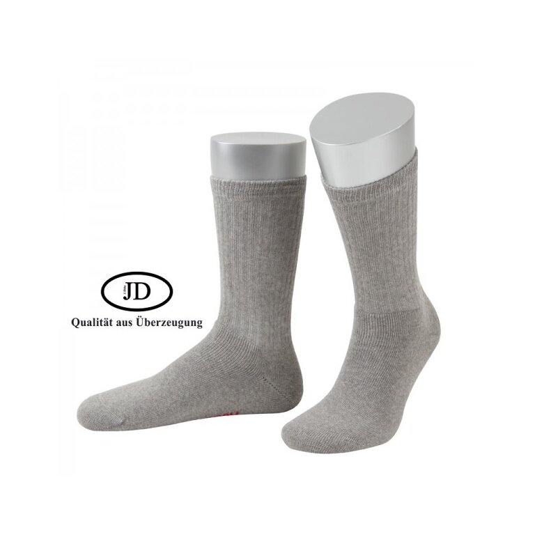 JD Tennissocke Crew Classic grau - 1 Paar