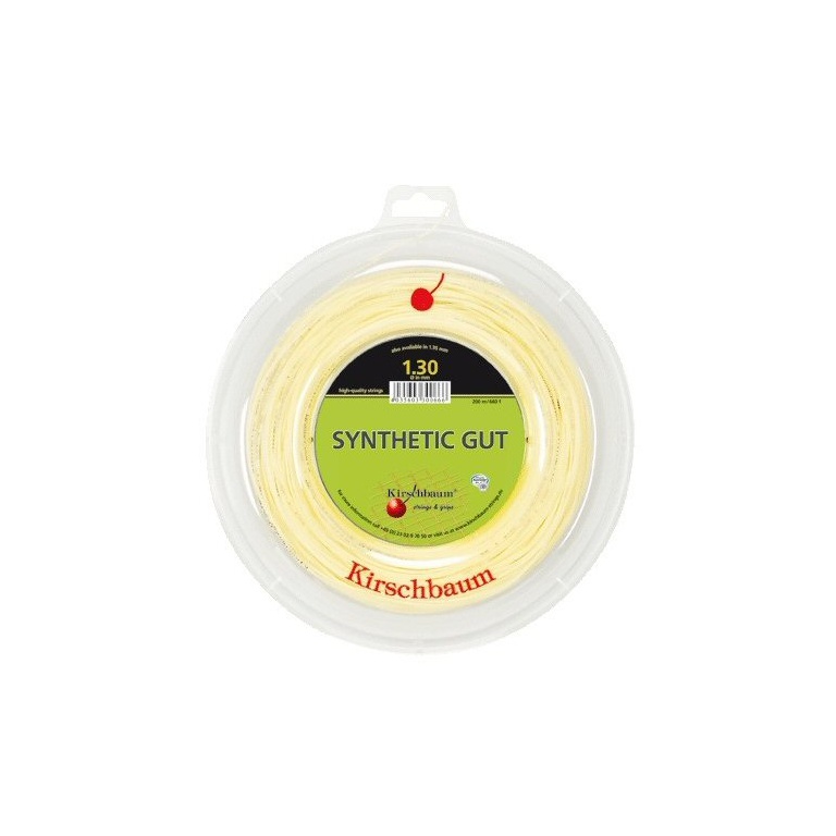 Kirschbaum Tennissaite Synthetic Gut (Allround) natur 200m Rolle