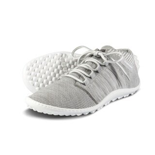 Leguano Barfussschuhe Beat (flexible Sohle, pures Barfußgefühl) silbergrau