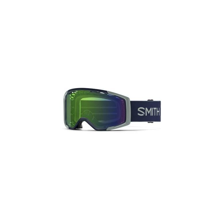 Smith Fahrradbrille Rhythm MTB (ChromaPop-Anti-Fog-Scheibe) midnightnavyblau/sagegrün - 1 Brille