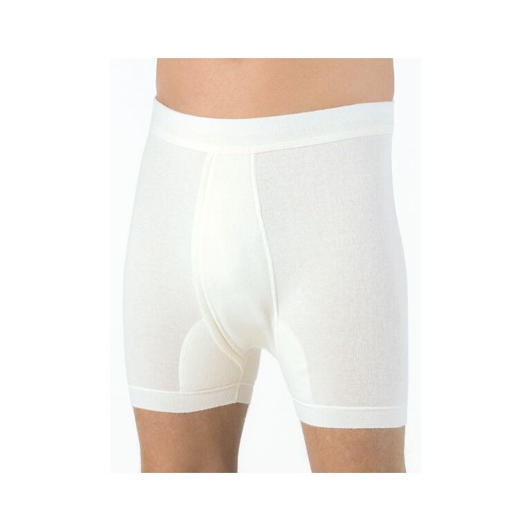 Medima Unterwäsche Unterziehhose (Angora/Baumwolle) kurz weiss Herren (Gr. XL-XXL)