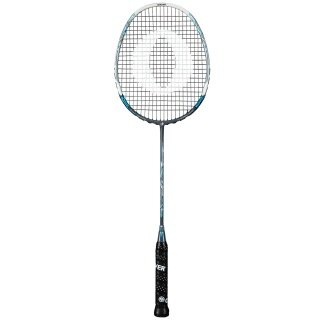 OLIVER Badmintonschläger Energetic K9 (88g, leicht grifflastig, steif) 2026 grau - besaitet -