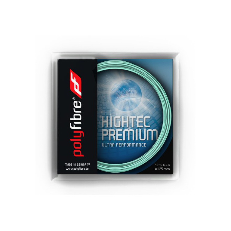Polyfibre Tennissaite Poly Hightec Premium blau 12m Set