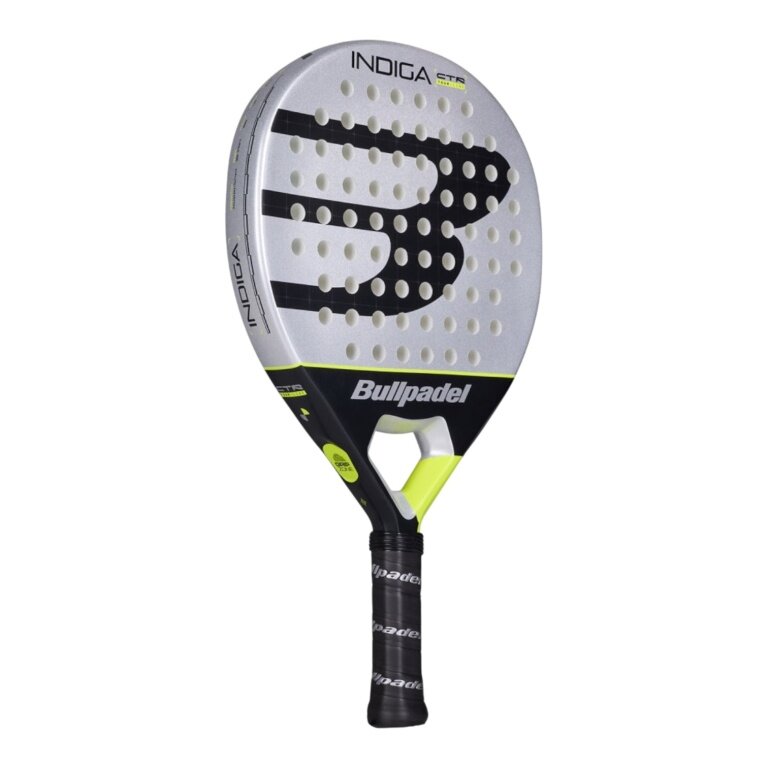Bullpadel Padelschläger Indiga CTR 26 360g/Rund/Freizeit silber