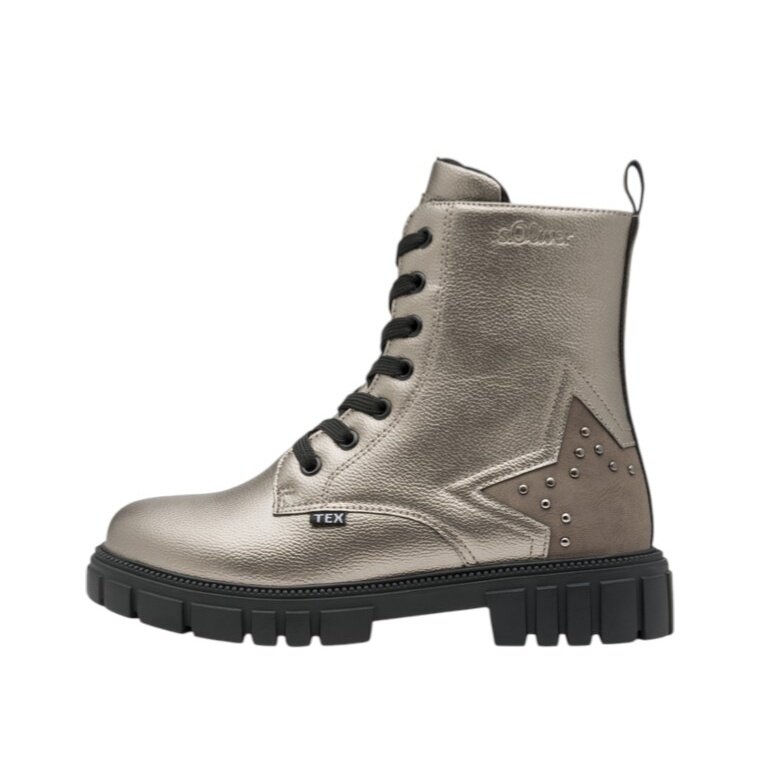 s.Oliver Winterstiefel 5-46200-43 Tex Membrane mit Soft Foam gold/braun Mädchen
