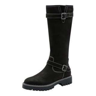 s.Oliver Winterstiefel 5-26603-41-001 - leichtes Innenfutter - schwarz Damen