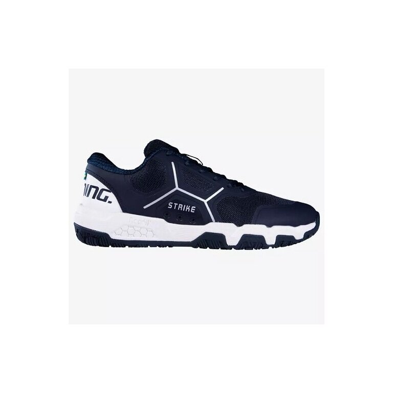 Salming Hallen-Indoorschuhe Recoil Strike navyblau/weiss Herren