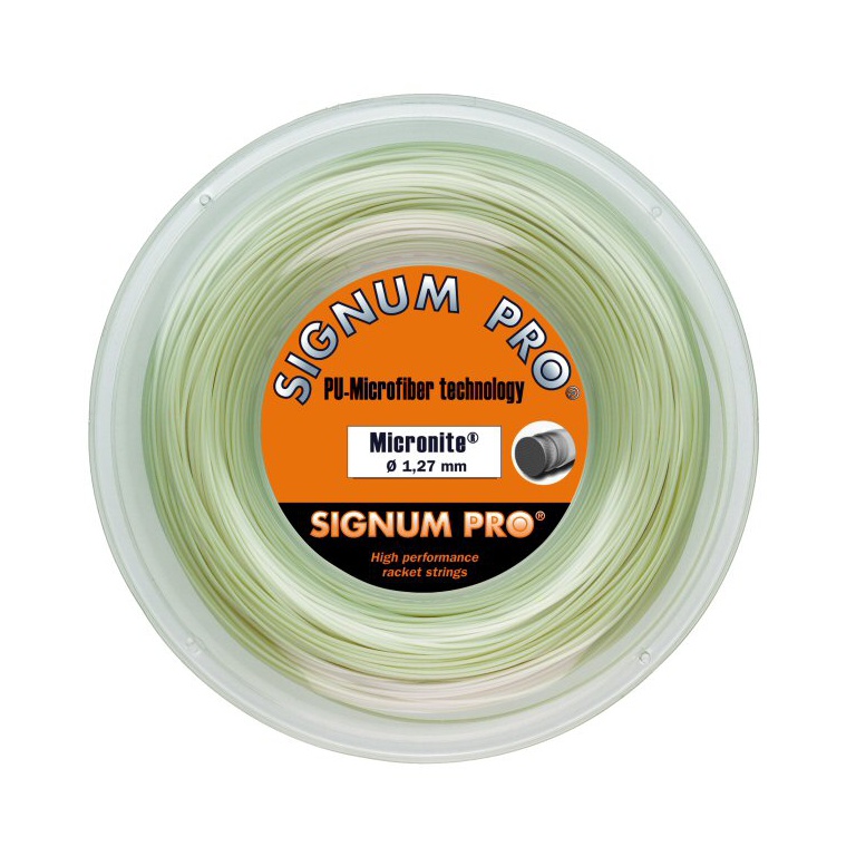 Signum Pro Tennissaite Micronite (Touch+Kontrolle) natur 200m Rolle