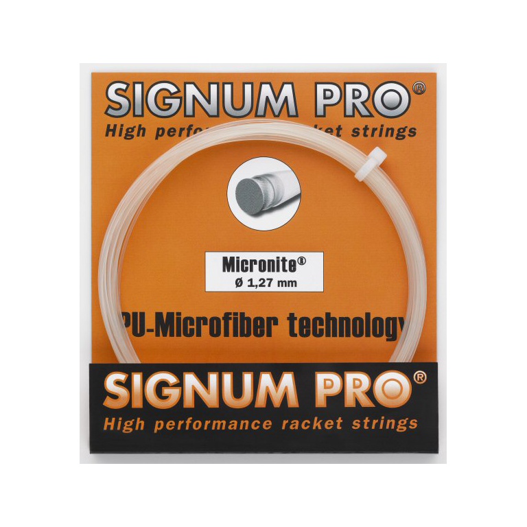 Signum Pro Tennissaite Micronite (Touch+Kontrolle) natur 12m Set