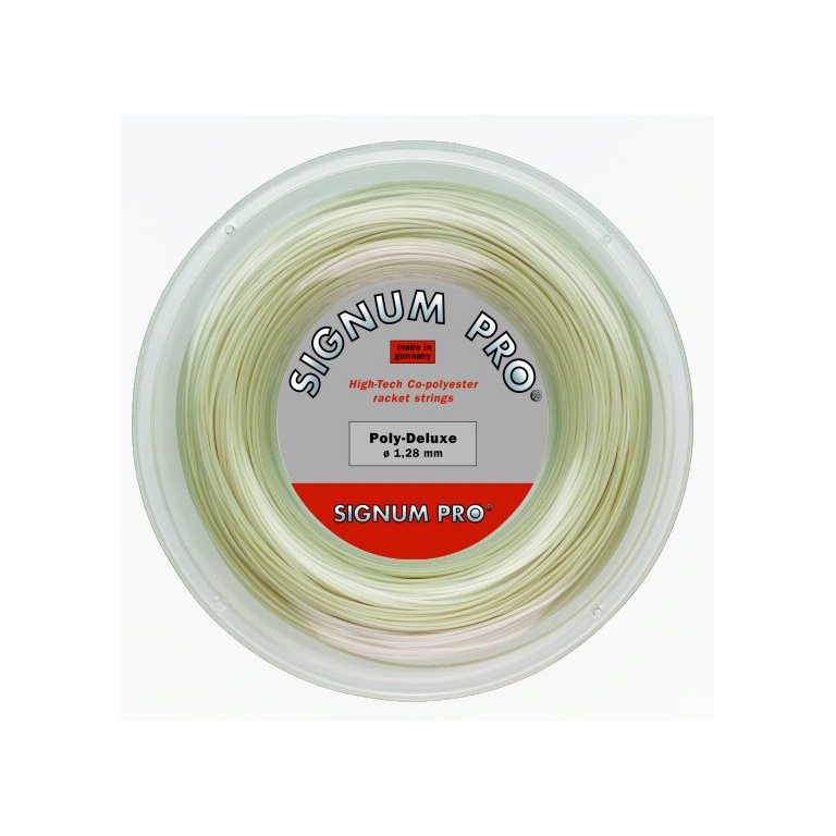 Signum Tennissaite Pro Poly Deluxe perlmutt 200m Rolle