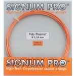 Signum Pro Tennissaite Poly Plasma (Haltbarkeit) orange 12m Set