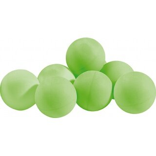 Sunflex Tischtennisball Colour (Plastikball 40+) grün einzeln - 1 Stück