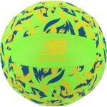 Sunflex Volleyball Beach- und Funball Neopren (Große 5) Flames Firegreen grün - 1 Ball
