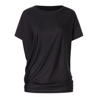 super natural Sport-/Freizeitshirt Yoga Loose Bio Tee schwarz Damen