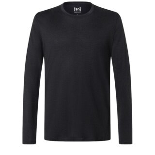 super natural Unterwäsche Langarmshirt Arctic 230 (Merionwolle, maximale Wärmeleistung) schwarz Herren