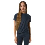 super natural Sport-/Freizeitshirt Yoga Loose Bio Tee Blueberry blau Damen