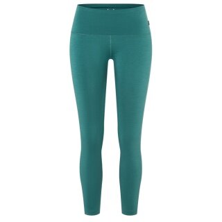 super natural Sporthose Super Tights (Merinowolle, weicher Tragekomfort, atmungsaktiv) enganliegend deepblau Damen