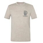 super natural Freizeit-Tshirt Gravel Tee (Merino-Mix) beige Herren
