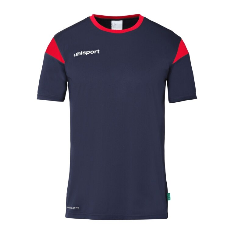 uhlsport Sport-Tshirt Squad 27 (100% Polyester) marineblau/rot Herren