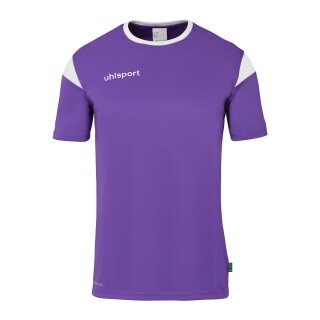 uhlsport Sport-Tshirt Squad 27 (100% Polyester) violett/weiss Herren