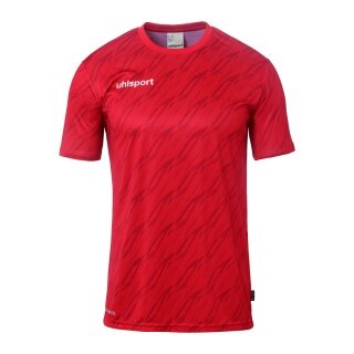 uhlsport Trainings-Shirt Progressive 28 (100% rec. Polyester) rot Herren