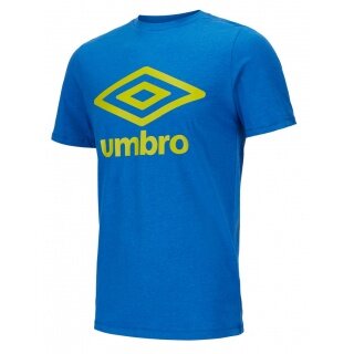 umbro Tshirt Big Logo royalblau/gelb Herren