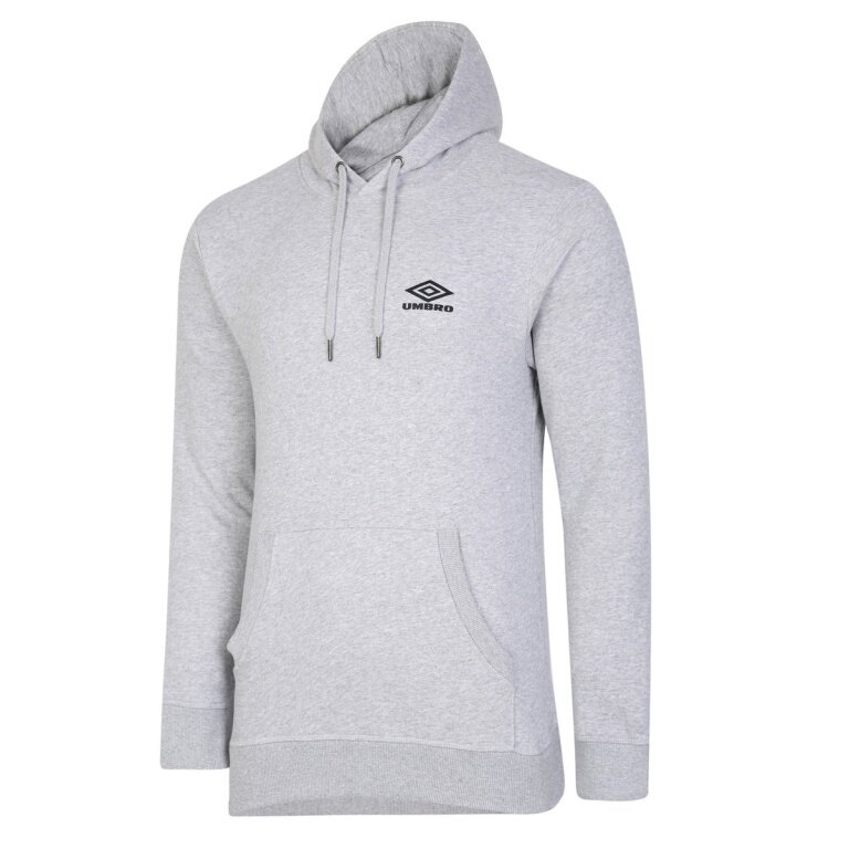 umbro Kapuzenpullover Diamond OH Hoodie (Baumwollmix) grau Herren
