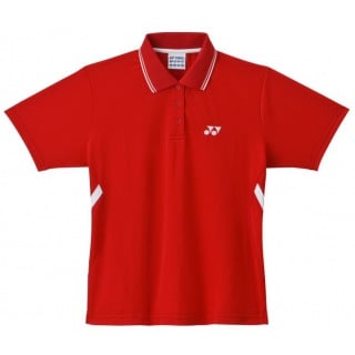 Yonex Sport-Polo #10 rot Damen