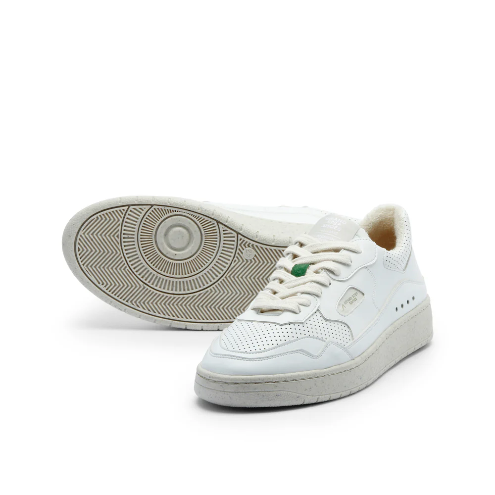 Grand Step Shoes Sneaker Level Apple (Leder) weiss Herren